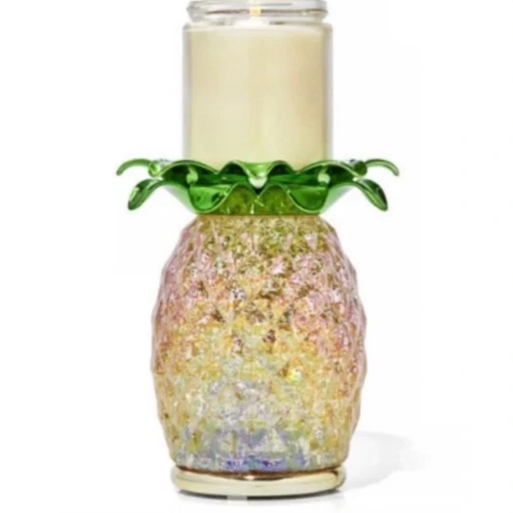 Bath and Body Works Pineapple Candle Candle Holder - Picture 1 of 3